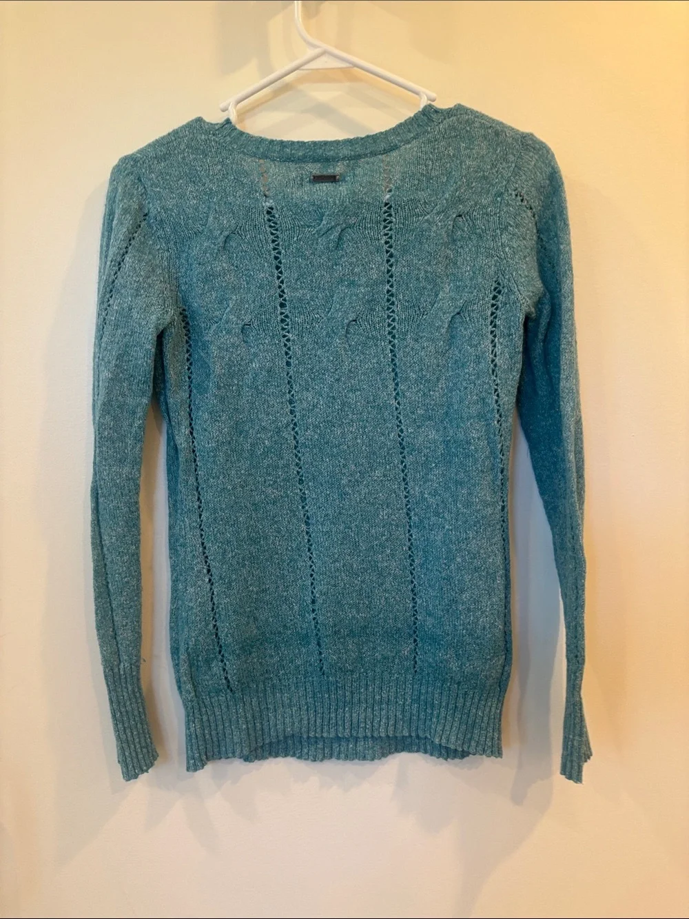 Prana Teal Crewneck Sweater